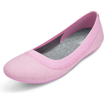Allbirds Wool Breezer Ballet Flat In Bouyant Pink/bouyant Pink