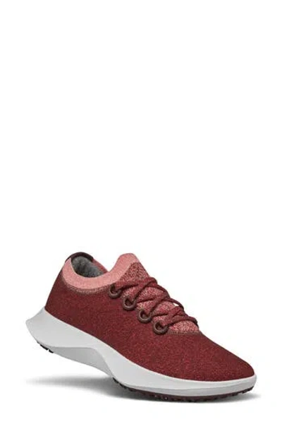 Allbirds Wool Dasher Mizzle Sneaker In Sierra/light Pink