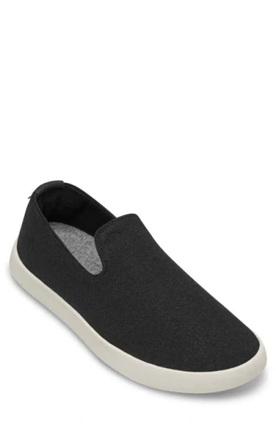 Allbirds Wool Lounger Slip-on Shoe In True Black