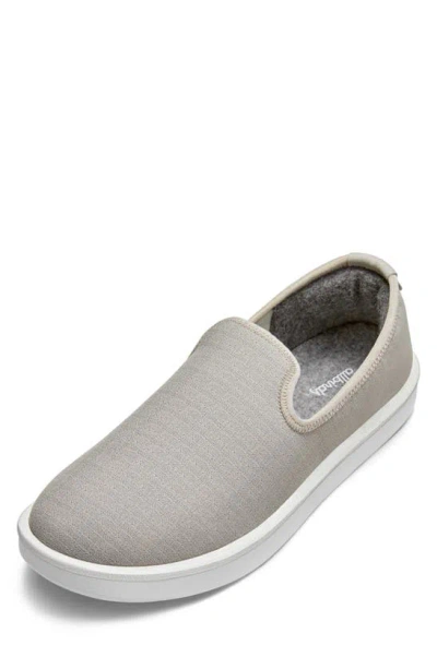 Allbirds Wool Lounger Slip-on Sneaker In Pewter Grey/ Blizzard