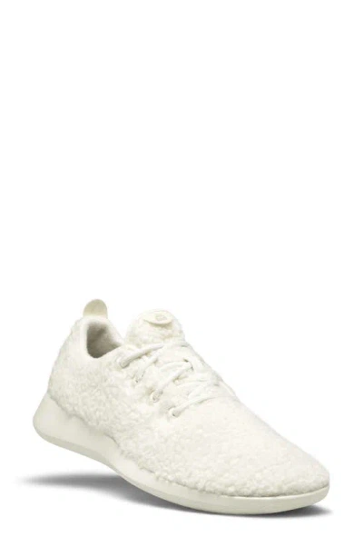 Allbirds Wool Runner Fluff Sneaker In Natural White/ White