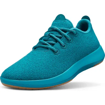 Allbirds Wool Runner Mizzle Sneaker In Thrive Teal/rugged Khaki