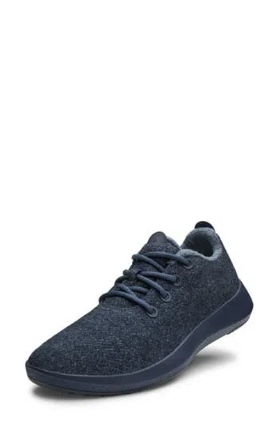 Allbirds Wool Runner Up Mizzle Sneaker In Blue