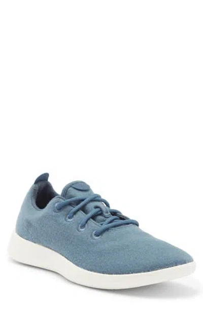 Allbirds Wool Runners Sneaker In Calm Teal/natural White