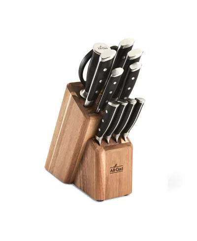 All-clad 12 Pc. Block Set In Black