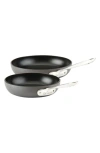 ALL-CLAD ALL-CLAD 8-INCH & 10-INCH HARD ANODIZED ALUMINUM NONSTICK FRY PAN SET