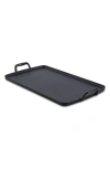 All-clad Enameled Cast Iron Griddle In Black