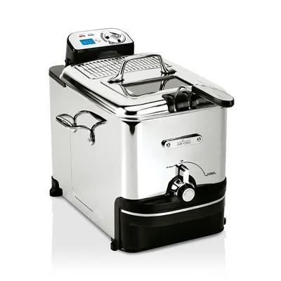 All-clad Ez Clean Deep Fryer In Metallic