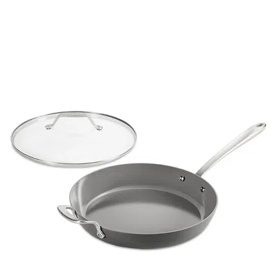 All-clad All Clad Ha1 Ceramic 10.5 Frypan With Lid In Gray