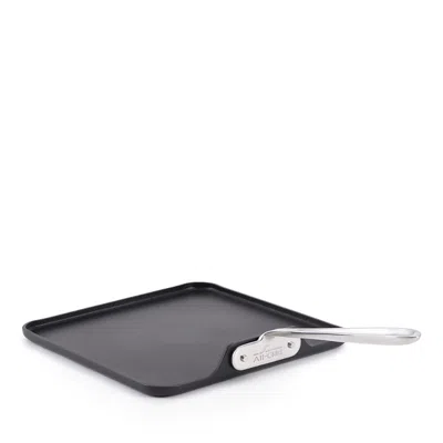 All-clad Ha1 Expert Cookware 11 Nonstick Square Griddle In Black
