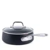 All-clad Ha1 Expert Cookware Nonstick 2.5 Qt. Saucepan With Lid In Black