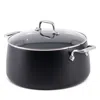 All-clad Ha1 Expert Cookware Nonstick 8 Qt. Stockpot With Lid In Black