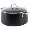 All-clad Ha1 Expert Hard Anodized Nonstick 8 Quart Stockpot With Lid