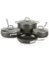 ALL-CLAD ALL-CLAD HA1 HARD ANODIZED NONSTICK COOKWARE 7PC SET