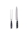 All-clad Carving Set In Stainless Steel Black