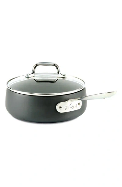 All-clad Ha1 2.5-quart Saucepan With Lid In Black