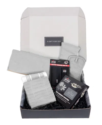 All-clad Innovation Collection 7-piece Gift Set In Titanium