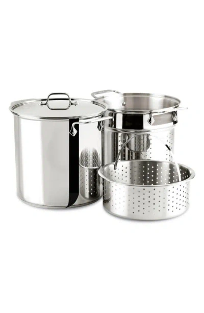 All-clad Stainless Steel 12-quart Multi Pot With Lid