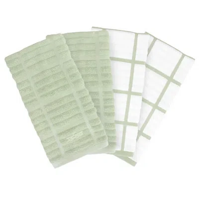 All-clad Tea Towel Kitchen Towel In Fennel