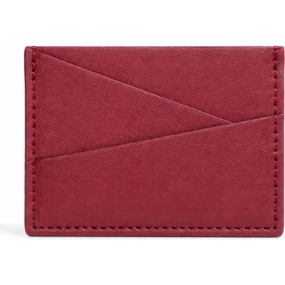 Allegorie Gala Puzzle Cardholder In Red
