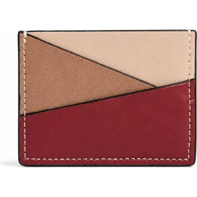 Allegorie Gala Puzzle Cardholder In Red