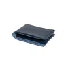 Allegorie Men's Blue Navy Apple Leather Bifold Wallet In Blue