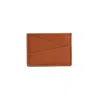 Allegorie Women's Apple Leather Puzzle Cardholder - Brown In Brown