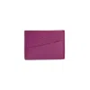 Allegorie Women's Apple Leather Puzzle Cardholder - Royal Purple In Purple