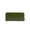 Allegorie Women's Green Cactus Leather Long Wallet In Green