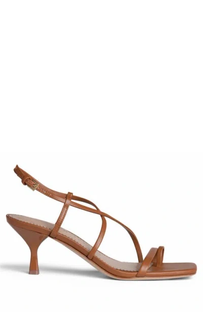 ALLEGRA JAMES ALLEGRA JAMES COLETTE LEATHER STRAPPY SANDAL