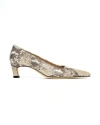 Allegra James Nellie Kitten Heel Pump In Snake