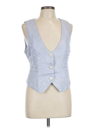 Pre-owned Allegra K Cardigan Sweater In Blue