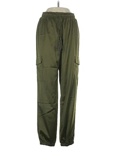 Pre-owned Allegra K Cargo Pants In Green