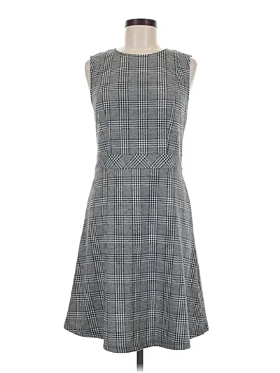 Allegra K Casual Dress In Gray