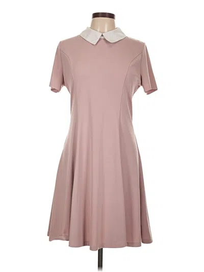 Pre-owned Allegra K Casual Dress In Pink