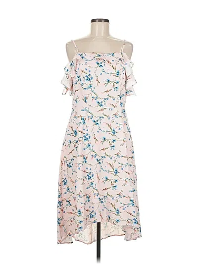 Pre-owned Allegra K Casual Dress In White