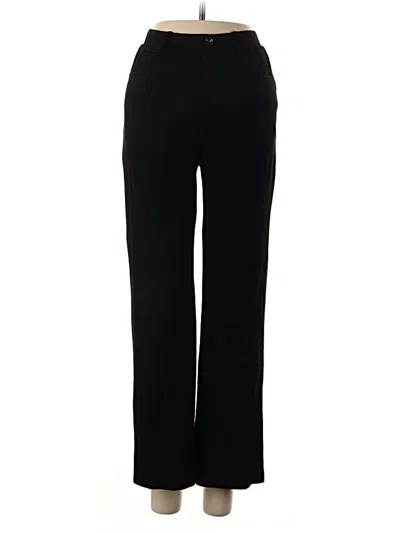 Pre-owned Allegra K Casual Pants In Black
