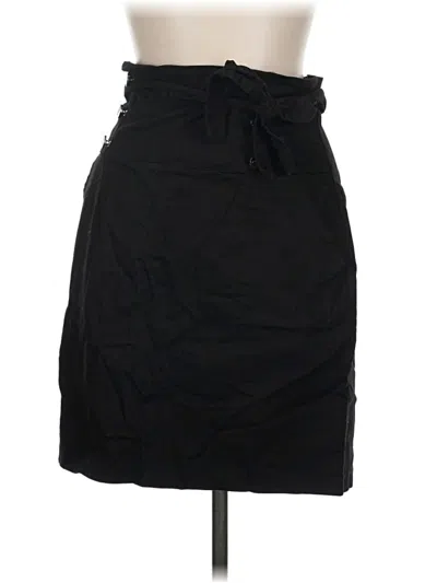 Pre-owned Allegra K Casual Skirt In Black