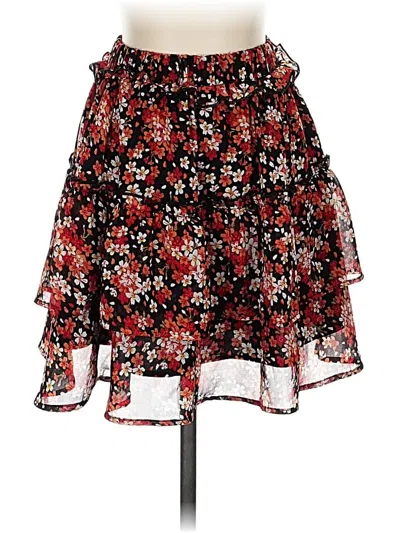 Pre-owned Allegra K Casual Skirt In Red