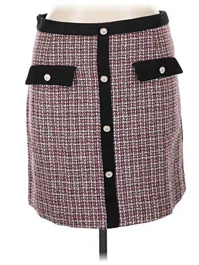 Pre-owned Allegra K Casual Skirt In Red