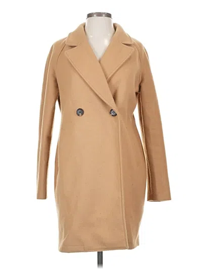 Pre-owned Allegra K Coat In Brown