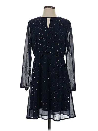 Pre-owned Allegra K Cocktail Dress In Blue
