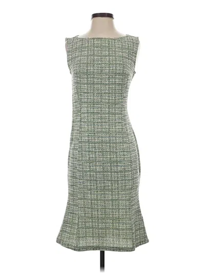 Pre-owned Allegra K Cocktail Dress In Green