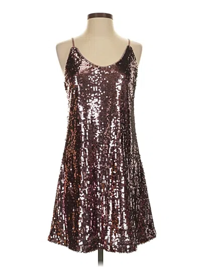Pre-owned Allegra K Cocktail Dress In Pink