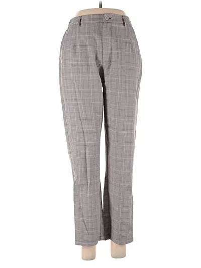 Pre-owned Allegra K Dress Pants In Gray