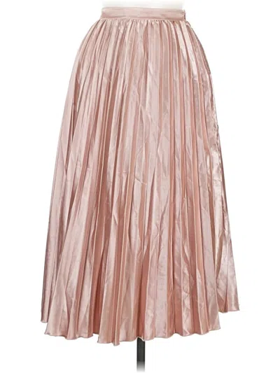 Pre-owned Allegra K Formal Skirt In Pink