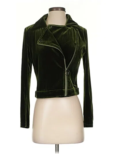 Pre-owned Allegra K Jacket In Green