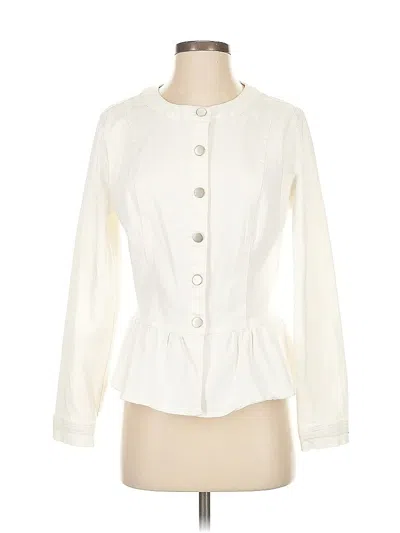 Pre-owned Allegra K Jacket In White