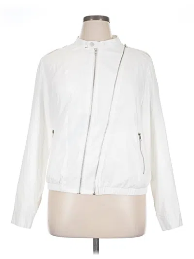 Pre-owned Allegra K Jacket In White