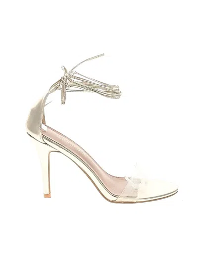 Pre-owned Allegra K Sandals In Ivory